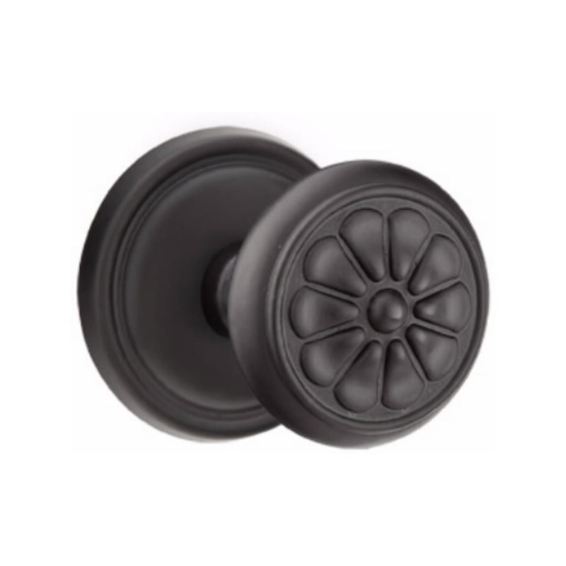 Emtek Lost Wax Petal Knob Concealed Screws with