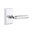 Emtek Manning Lever Concealed Screws with Rectangular Rosette