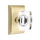 Emtek Windsor Knob Concealed Screws with Neos Rosette