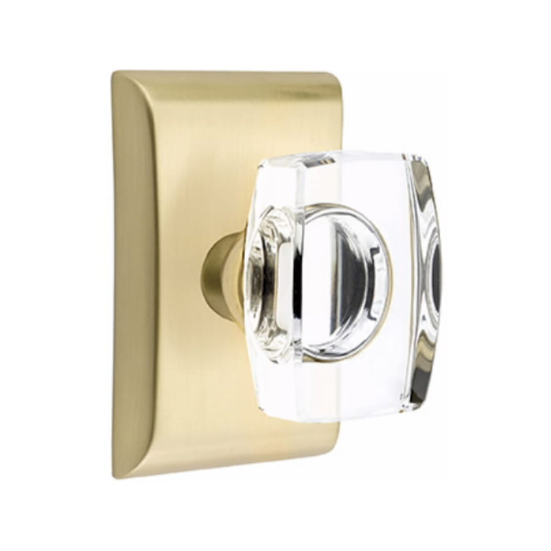Emtek Windsor Knob Concealed Screws with Neos Rosette