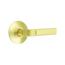 EMTEK Aston Lever Concealed Screws with Modern Rosette
