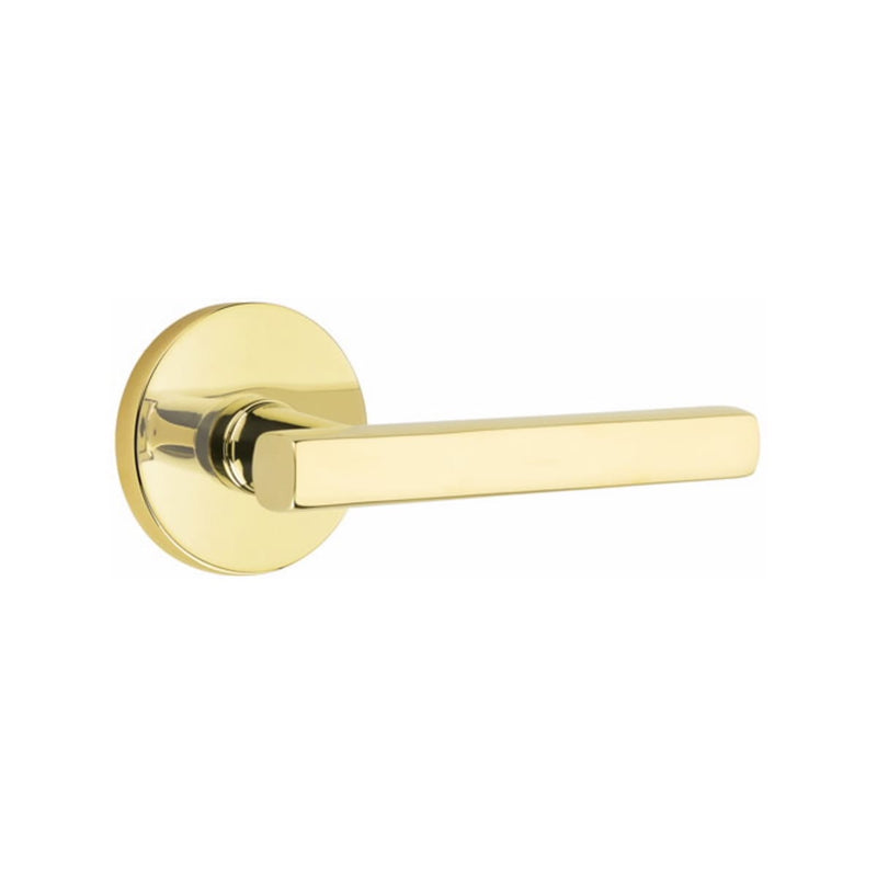 EMTEK Freestone Lever Concealed Screws with Disk Rosette