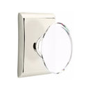 Emtek Hampton Knob Concealed Screws with Neos Rosette