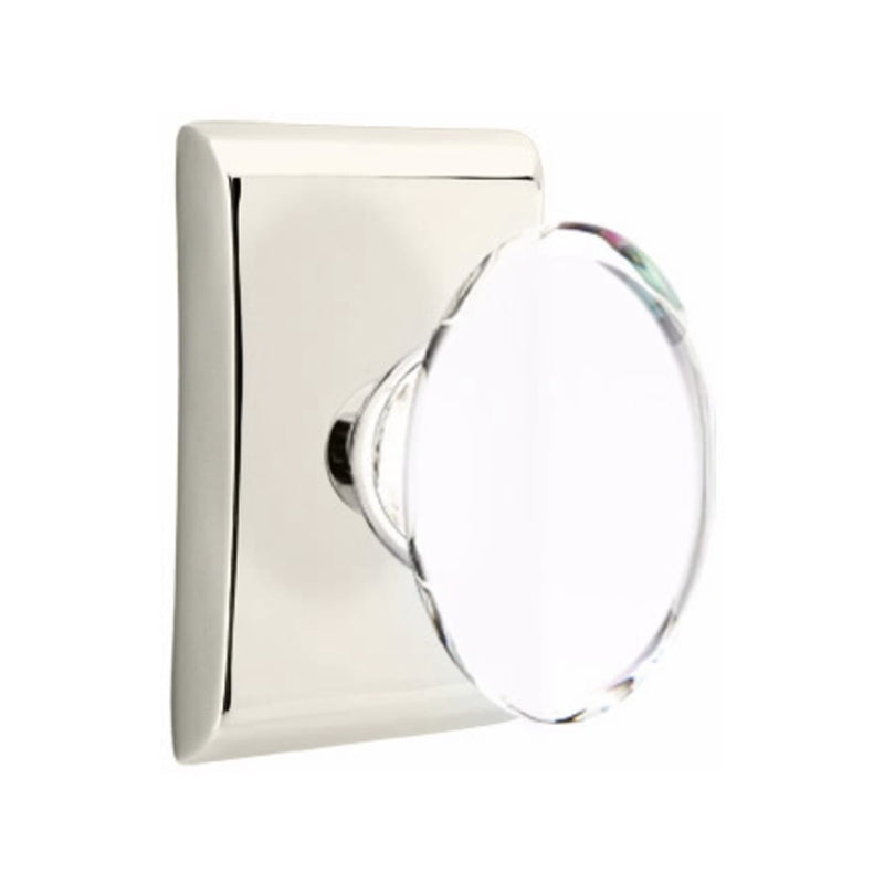 Emtek Hampton Knob Concealed Screws with Neos Rosette