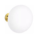 Emtek Dummy Mormont Mortise Handleset with Ice White Knob