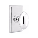 Emtek Egg Knob With Rectangular Rosette