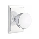 Emtek Laurent Knob Concealed Screws with Neos Rosette