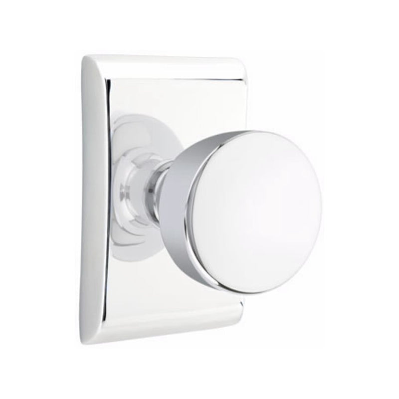 Emtek Laurent Knob Concealed Screws with Neos Rosette