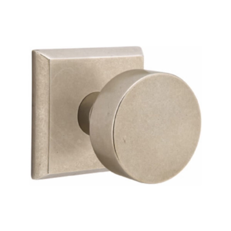 Emtek Sandcast Bronze Round Knob Concealed Screws with