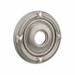 Emtek 2407 Doorbell Button with Ribbon & Reed Rosette