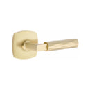 Emtek Select L-Square Tribeca Lever Concealed Screws with Urban Modern Rosette