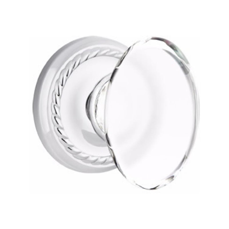 Emtek Hampton Knob Concealed Screws With Rope Rosette