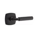 Emtek Select R-BAR Knurled Lever Concealed Screws  with Urban Modern Rosette