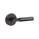 Emtek Select T-BAR Smooth Lever Concealed Screws with Disk Rosette