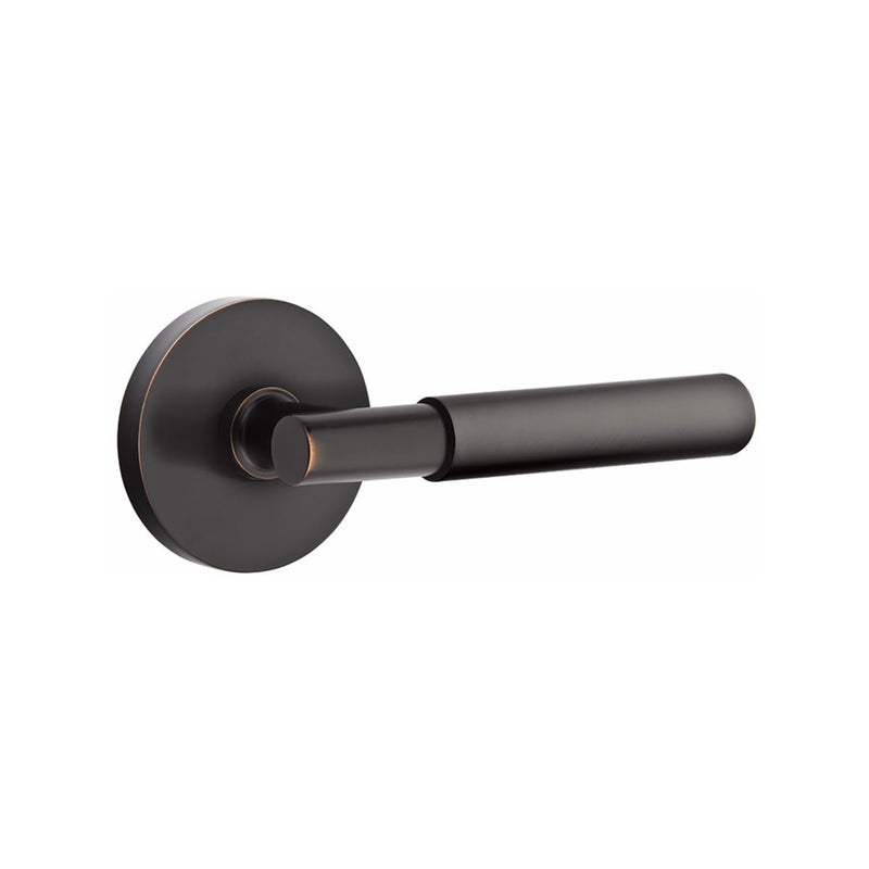 Emtek Select T-BAR Smooth Lever Concealed Screws with Disk Rosette