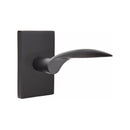 Emtek Mercury Lever with Modern Rectangular Rosette Concealed Screws
