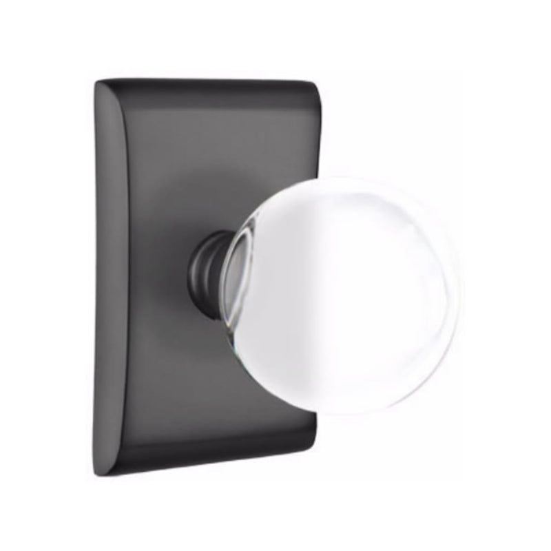 Emtek Bristol Knob Concealed Screws with Neos Rosette