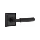 Emtek Select L-Square Faceted Lever Concealed Screws with Quincy Rosette
