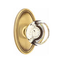 Emtek Georgetown Knob Concealed Screws With Oval Rosette