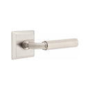Emtek Select R-BAR Faceted Lever with Quincy Rosette