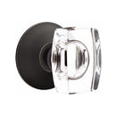 Emtek Windsor Knob with Modern Rosette