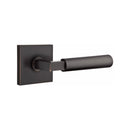 Emtek Select L-Square Smooth Lever Concealed Screws  with Square Rosette