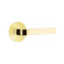 EMTEK Breslin Lever Concealed Screws with Modern Rosette
