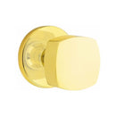 Emtek Freestone Concealed Screws Knob with Disk Rosette