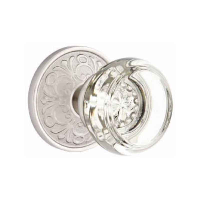 Emtek Georgetown Knob Concealed Screws With Lancaster Rosette