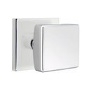 Emtek Square Concealed Screws Knob with Square Rosette