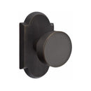 Emtek Sandcast Bronze Round Knob Concealed Screws with