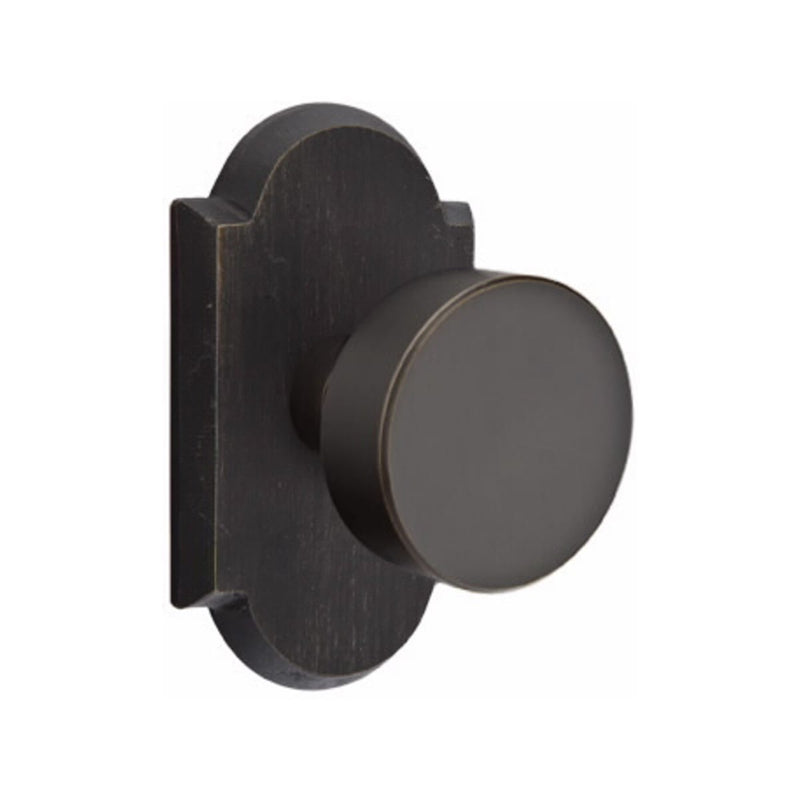 Emtek Sandcast Bronze Round Knob with