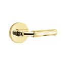 Emtek Select R-BAR Tribeca Lever Concealed Screws with Disk Rosette