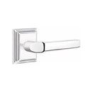 Emtek Milano Lever with Wilshire Rosette