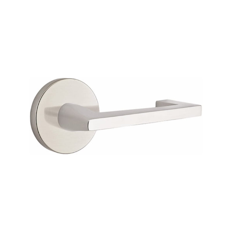 EMTEK Argos Lever Concealed Screws with Disk Rosette