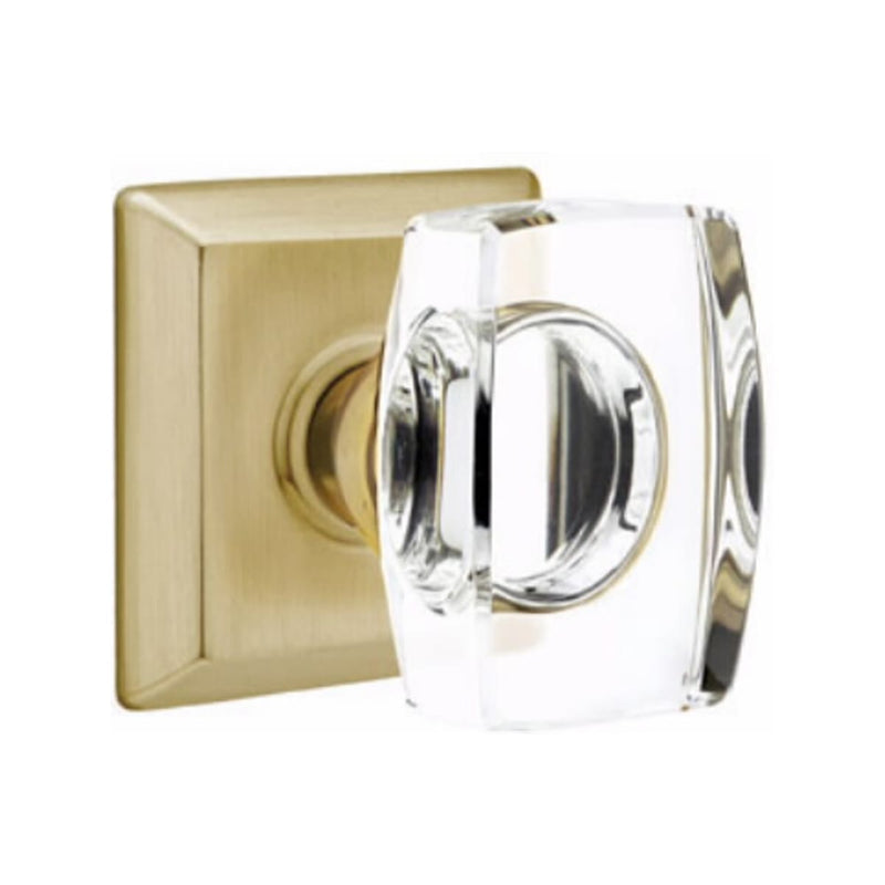 Emtek Windsor Knob Concealed Screws With Quincy Rosette