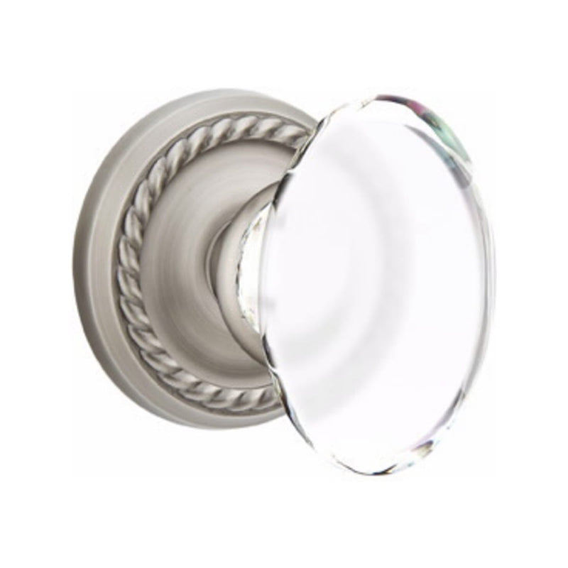 Emtek Hampton Knob Concealed Screws With Rope Rosette