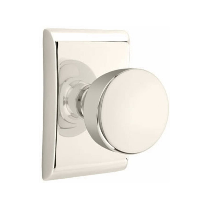 Emtek Laurent Knob Concealed Screws with Neos Rosette