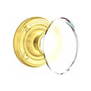 Emtek Hampton Knob With Ribbon & Reed Rosette