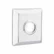 Emtek Select R-BAR Smooth Lever Concealed Screws with Quincy Rosette