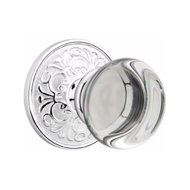 Emtek Providence Knob Concealed Screws With Lancaster Rosette