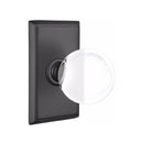 Emtek Bristol Knob With Rectangular Rosette