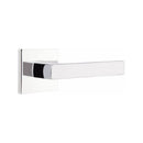 EMTEK Dumont Lever Concealed Screws with Square Rosette