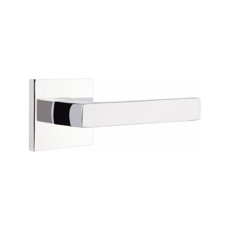 EMTEK Dumont Lever Concealed Screws with Square Rosette