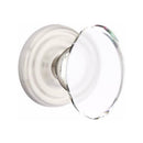 Emtek Hampton Knob Concealed Screws With Regular Rosette