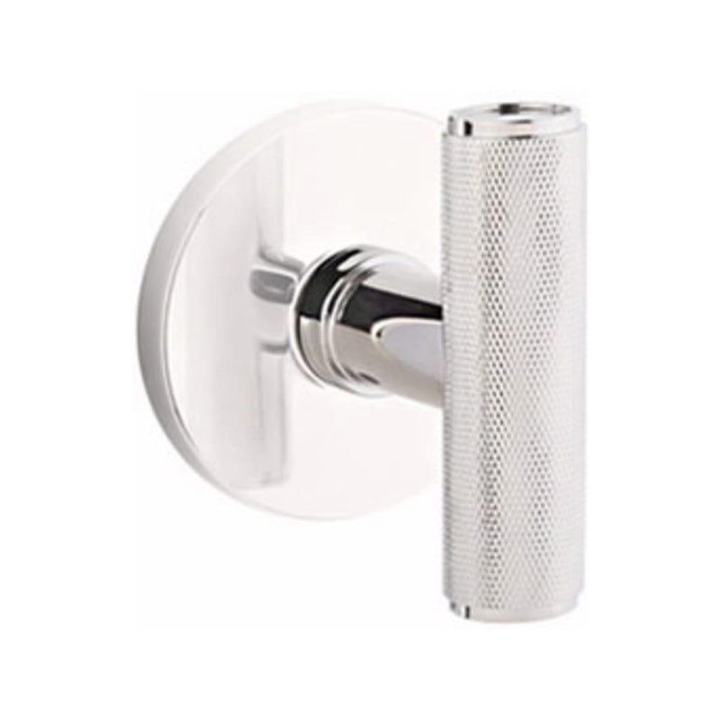 Emtek Ace Knurled Knob with Disk Rosette