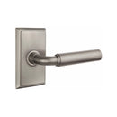 Emtek Manning Lever Concealed Screws with Rectangular Rosette