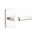 Emtek Hercules Lever with Modern Rectangular Rosette