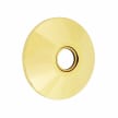 EMTEK Modern Brass Ebony Knob Concealed Screw with Modern Rosette