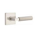 Emtek Select L-Square Straight Knurled Lever with Square Rosette